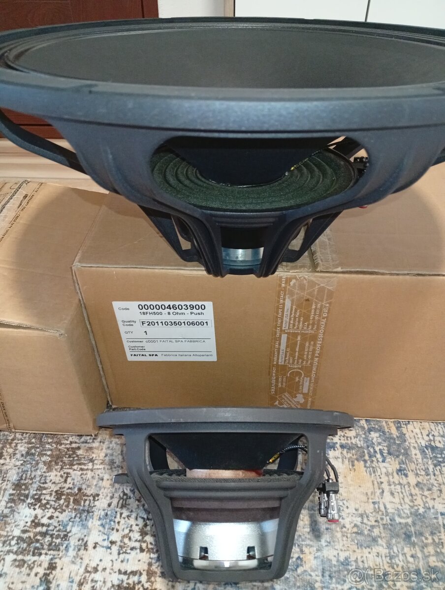 Profesionálne reproduktory Faital - 5