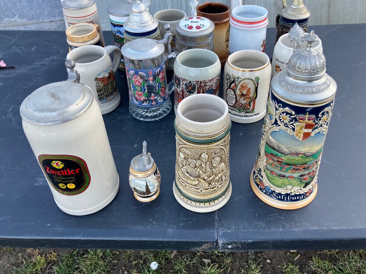 Predám krigle na pivo zberateľské - 5