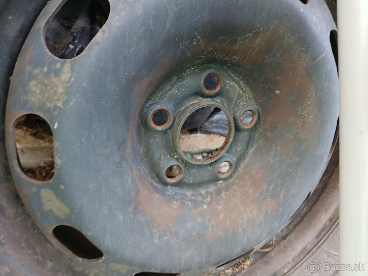 Plechové disky 5x100 - 5