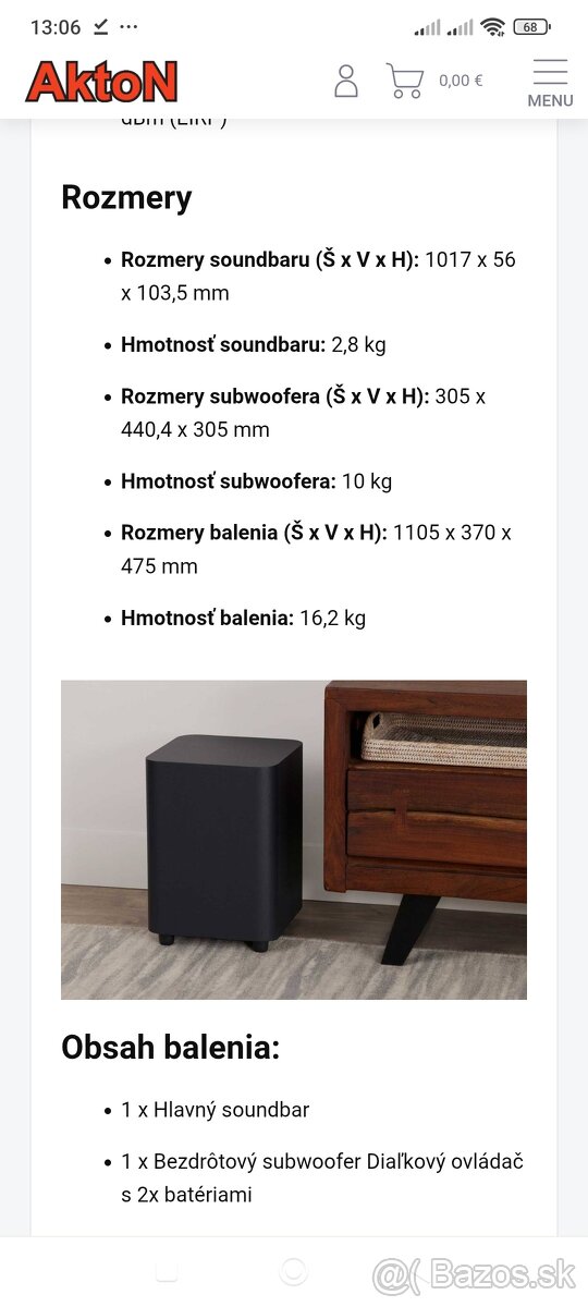 Soundbar jbl bar 500 - 5