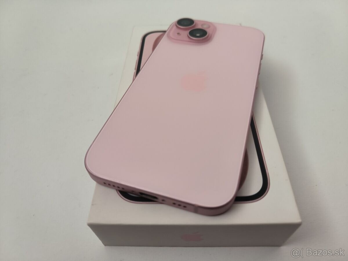 apple iphone 15 128gb Midnight / Batéria 87% - 5