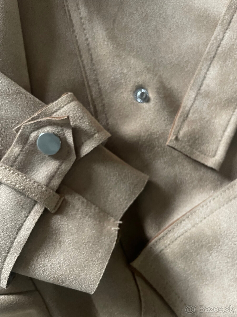 Jarný kabát s viazaním MOHITO - 5