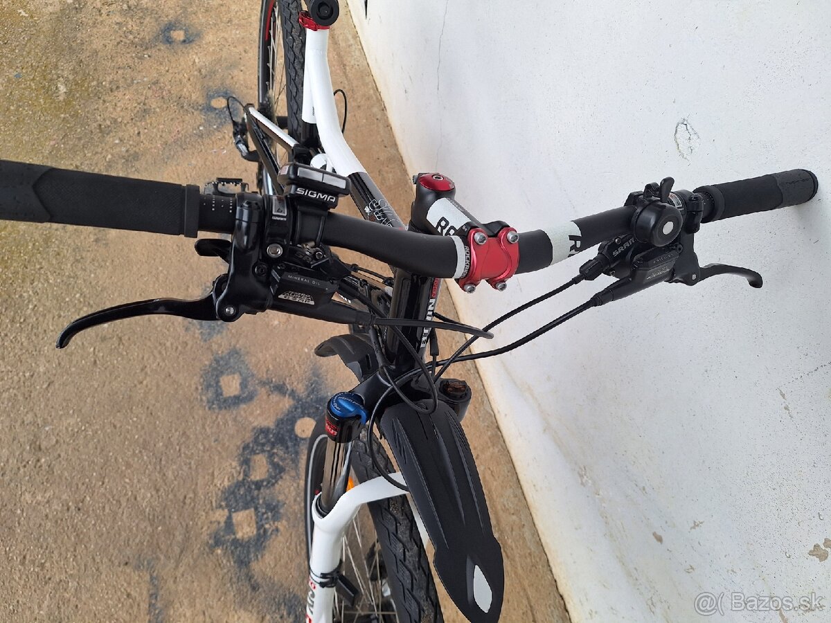 Celoodpružený horský bicykel Rockrider SIX.5 - 5