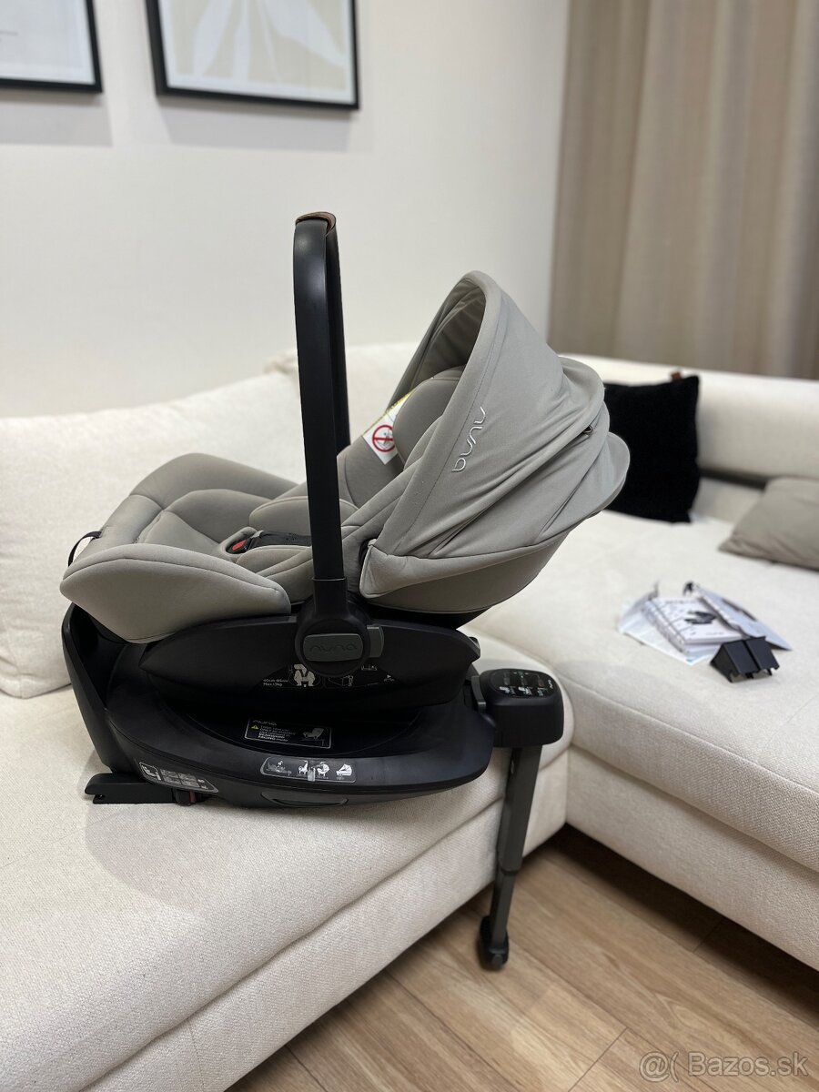 Polohovatelne vajicko nuna arra next s bazou isofix - 5