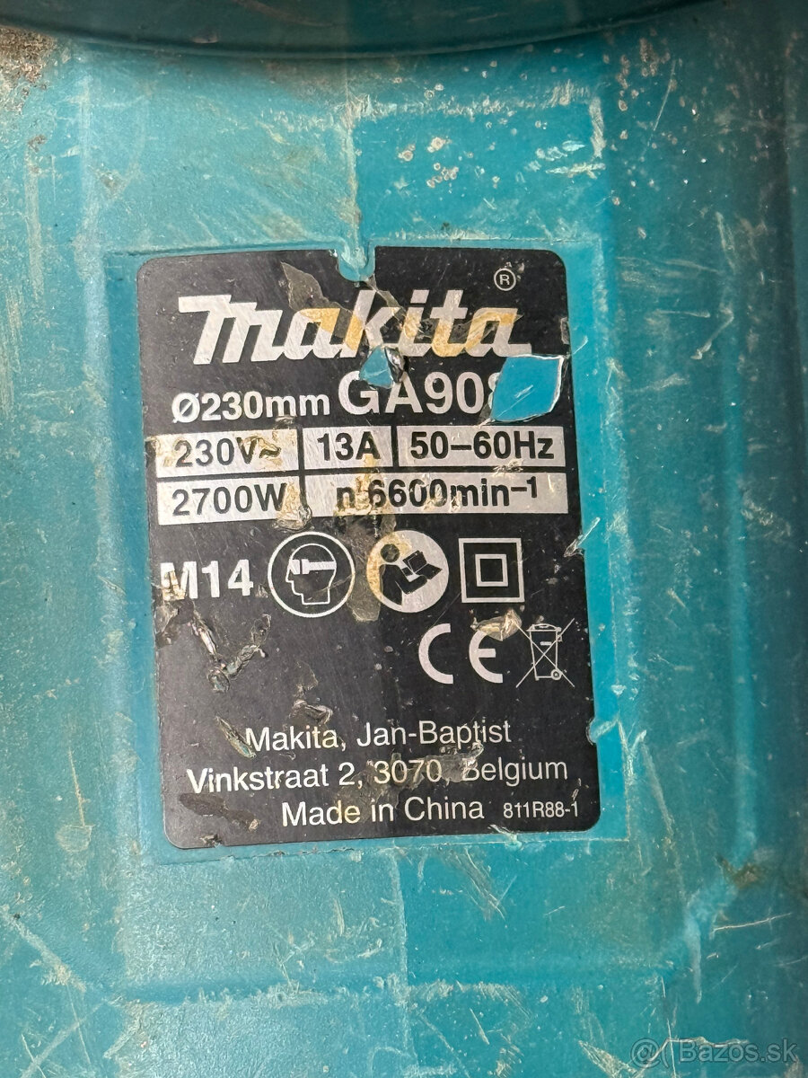 Elektrická uhlová brúska Makita GA9081 - 5