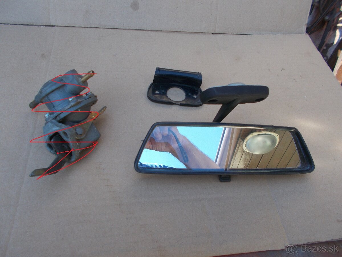 Predam pre Skoda benzinom koleso Fiat zrkadlo Napis Regata - 5