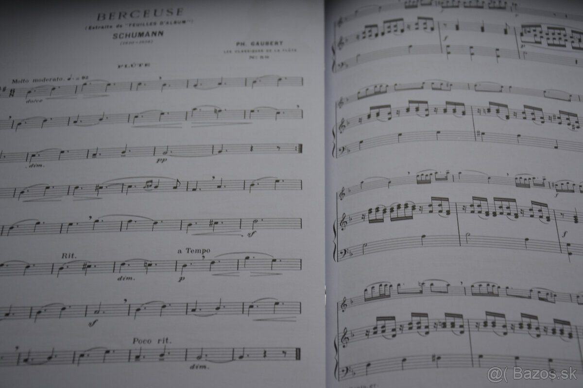 Priečna flauta - Noty - 5