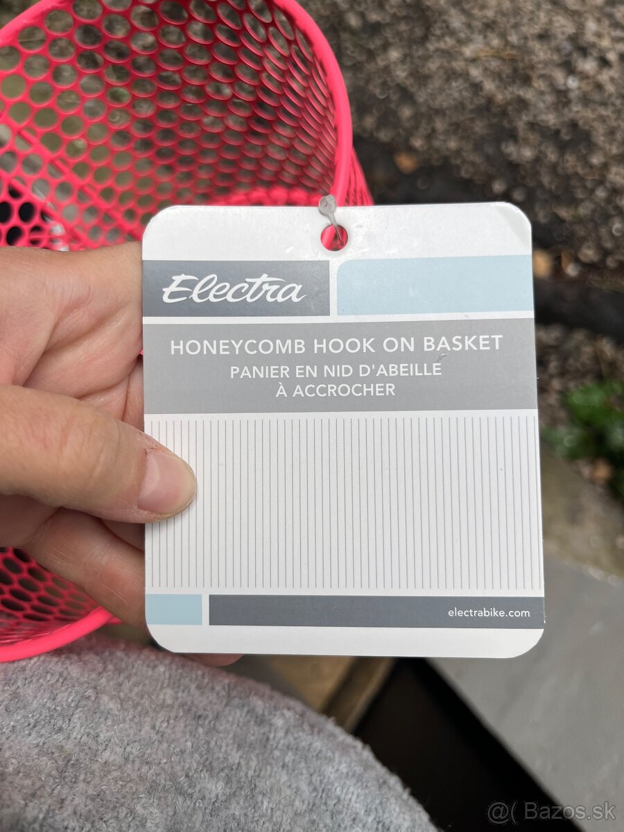 Predám košík na bicykel Elektra - 5
