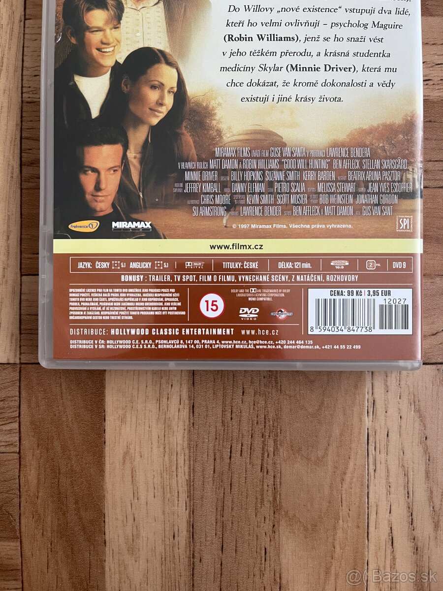 • Na predaj DVD film Dobrý Will Hunting • - 5