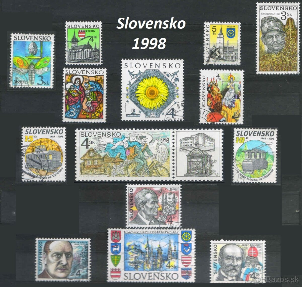 Poštové známky, filatelia: Slovensko 1993-2020 - 5