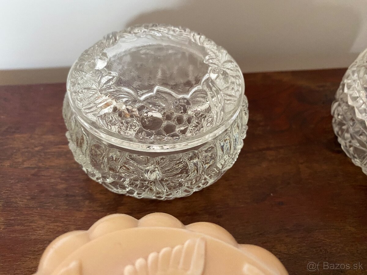 Sklenene dozy/ sperkovnice - 5