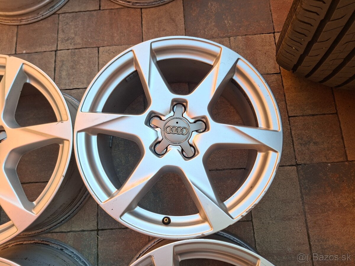 Predám hlinikové disky org. Audi--R17 - - 5