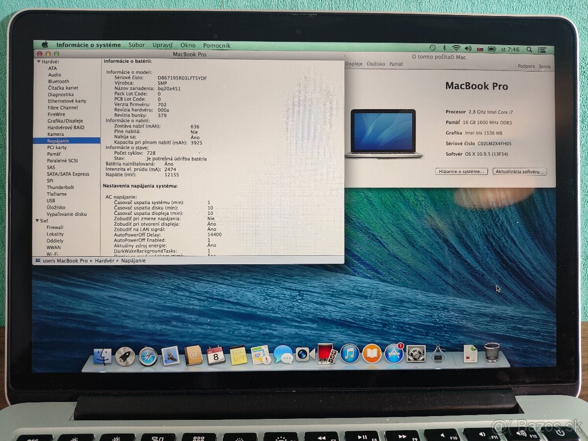 Apple MacBook Pro 13" A1502 | Core i7 • 16GB RAM • 1TB SSD - 5