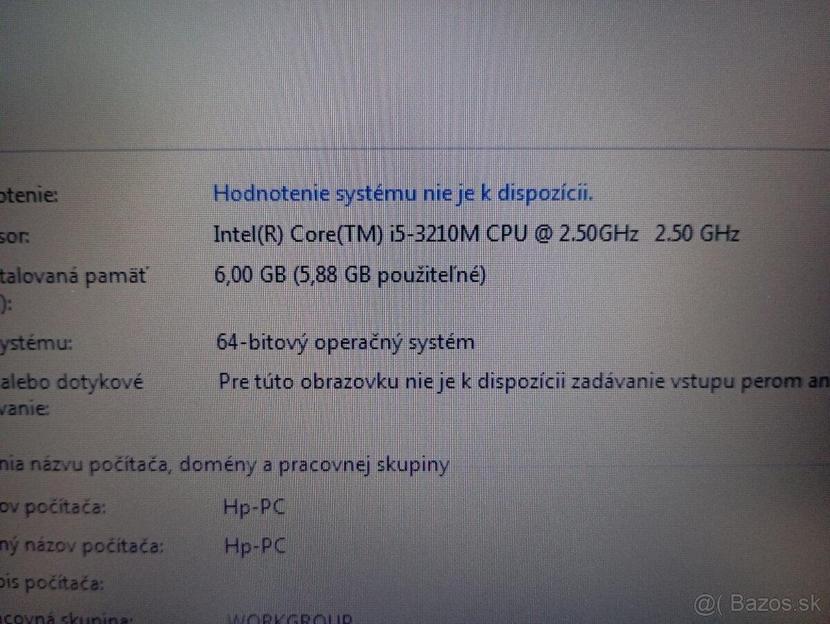 Hp probook 6470b + Intel core i5 + 4gb ram + Windows 7 - 5