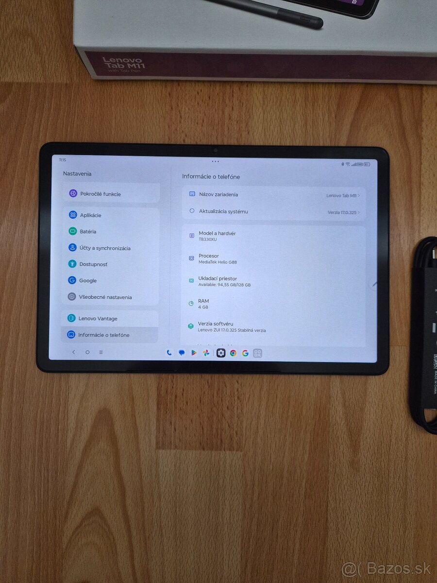 Lenovo Tab M11 4GB/128GB - 5