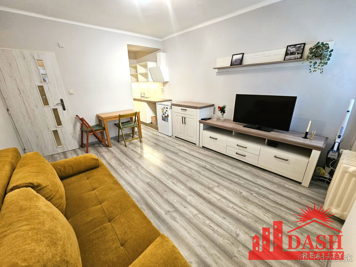 Na predaj 1 izbový byt prerobený na 2 izbový, Trenčín, ul. 2 - 5