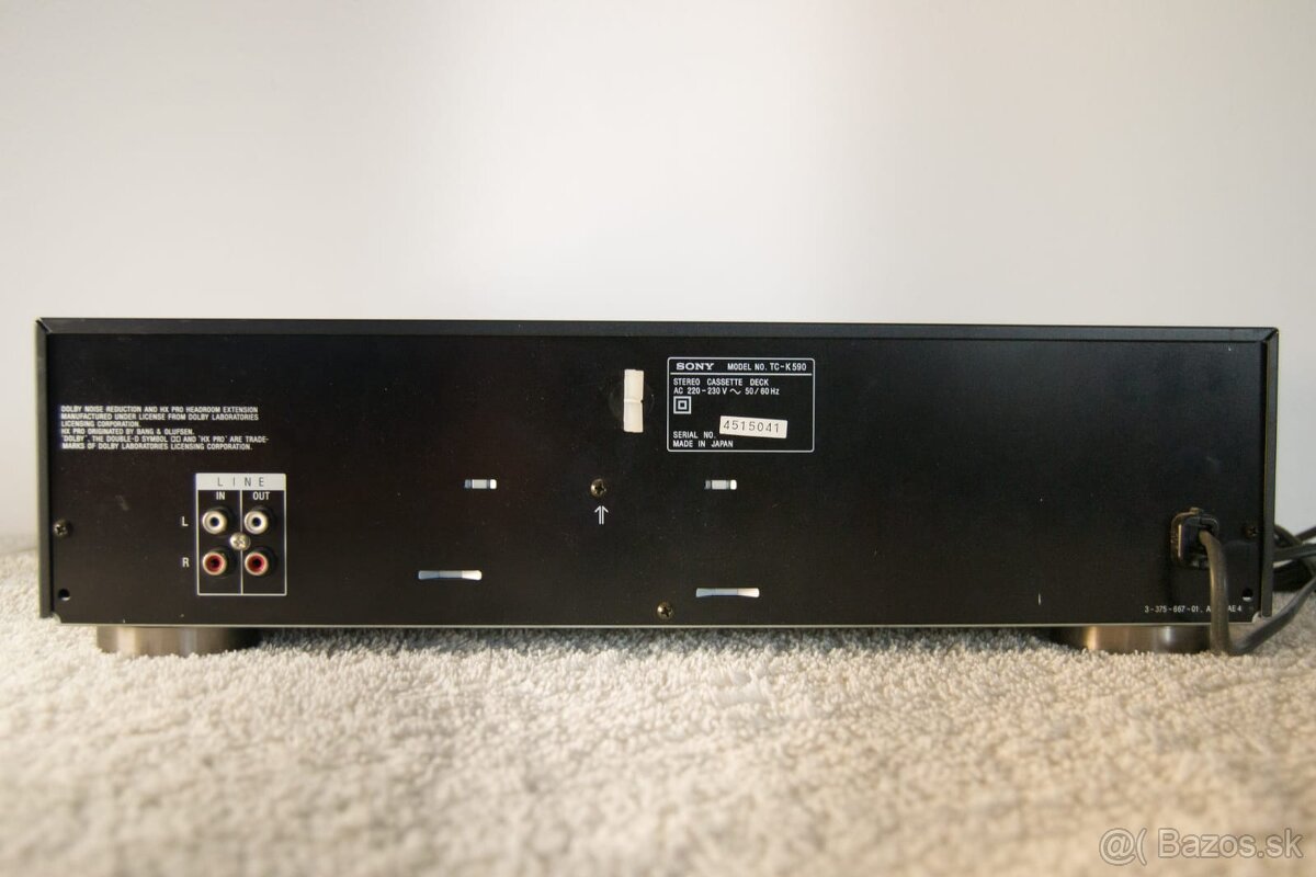 Sony TC-K590 kazetovy deck - 5
