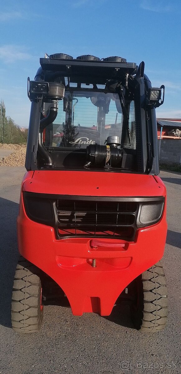 LINDE H35D-02 duplex pozicionér s bočním posuvem volný zdvih - 5