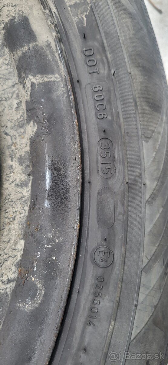 Plechové disky + zimné pneu + puklice Ford - 5