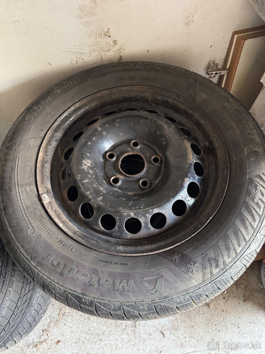 195/65 R15 zimné komplety - 5