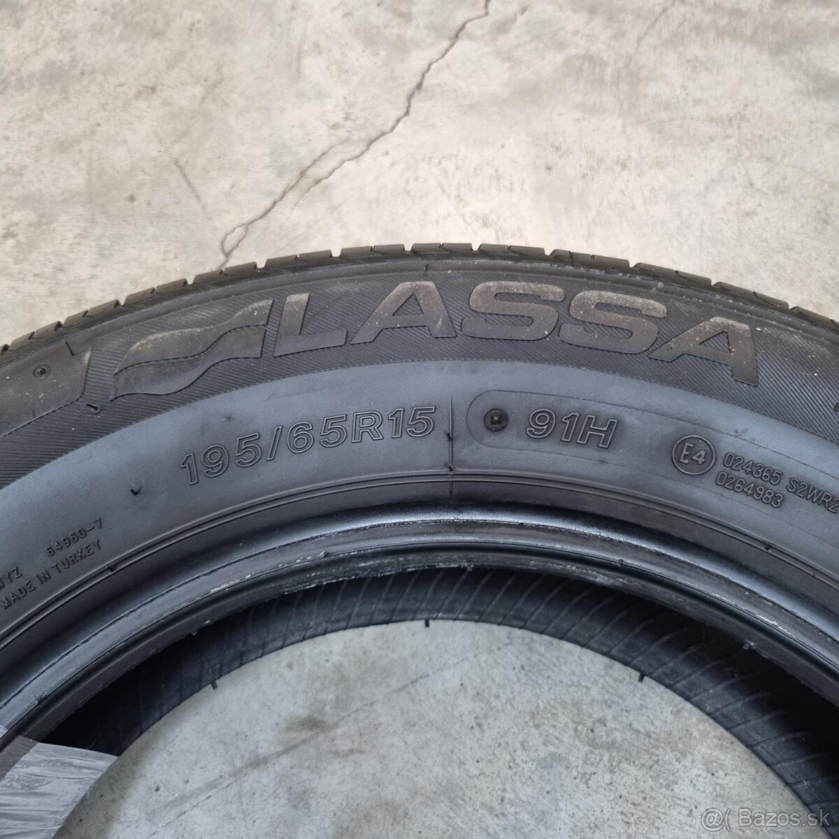 Letné pneumatiky 195/65 R15 LASSA - 5
