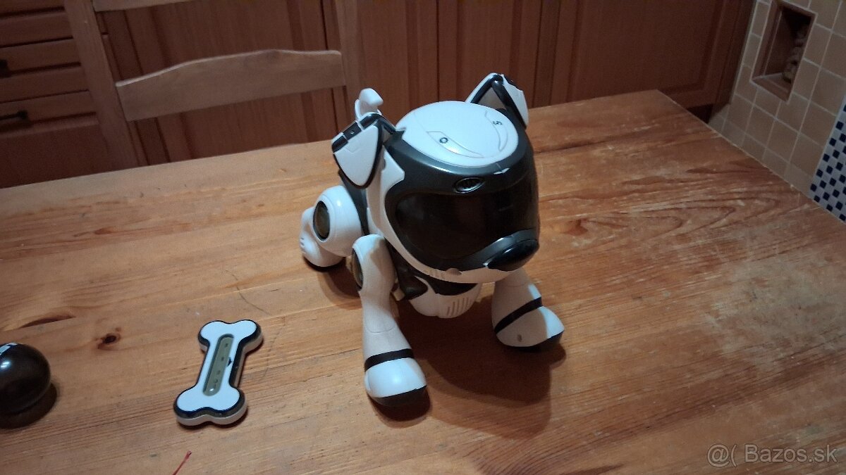 Robotický pes TEKSTA bielo-čierny - 5