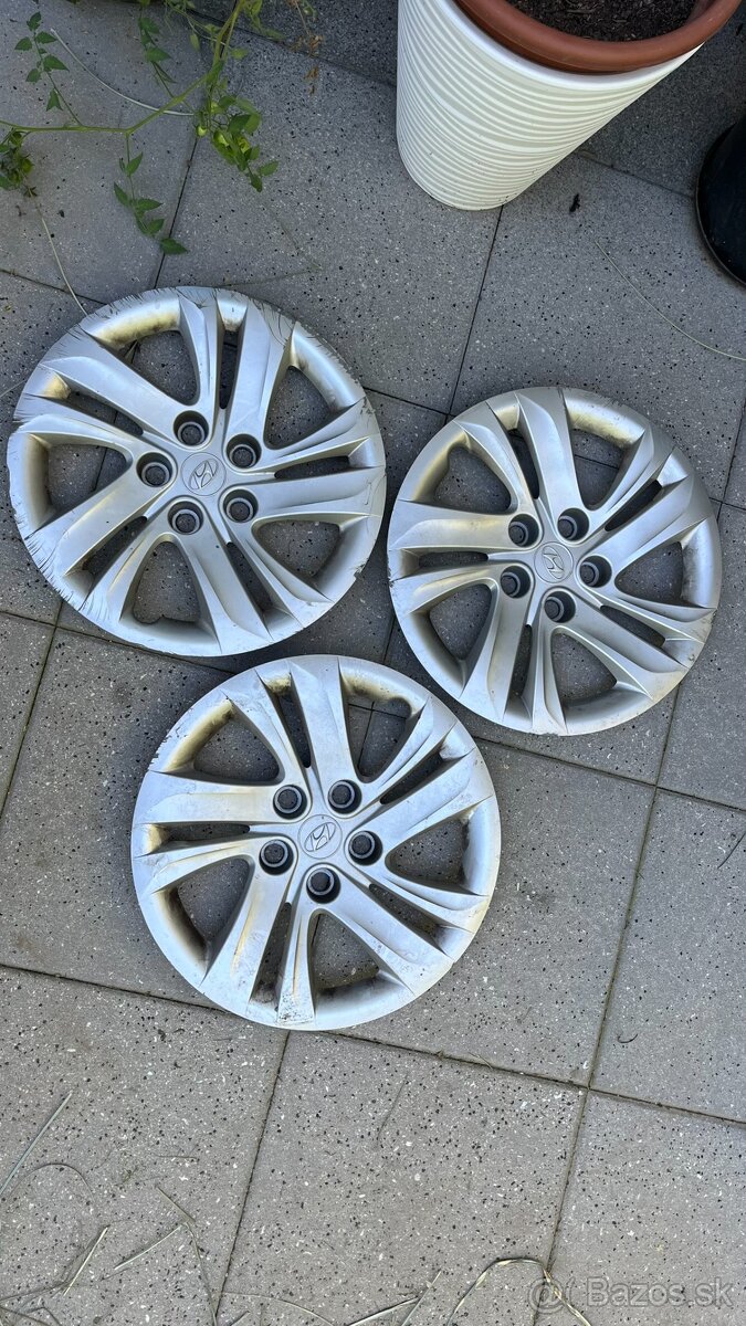 Originálne puklice Hyundai 16” - 5