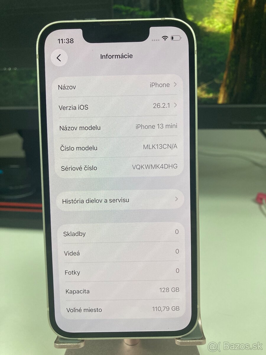 Apple iPhone 13 mini 128GB Starlight - Plne funkčný - 5