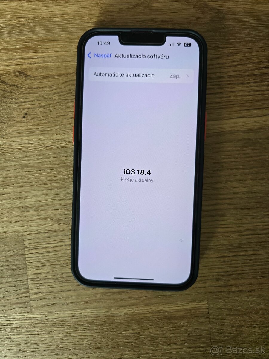 Predám Iphone 13 128GB Red - 5