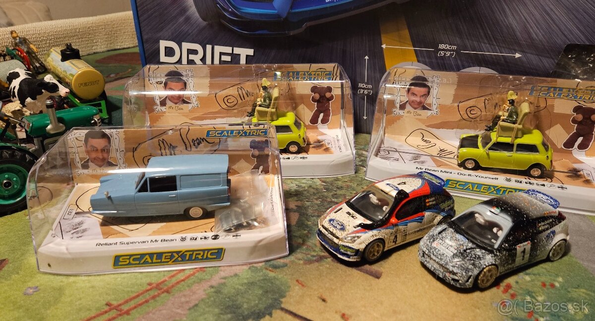 Autodráha Scaletrix Mr. Bean Reliant Ford Mustang Focus - 5