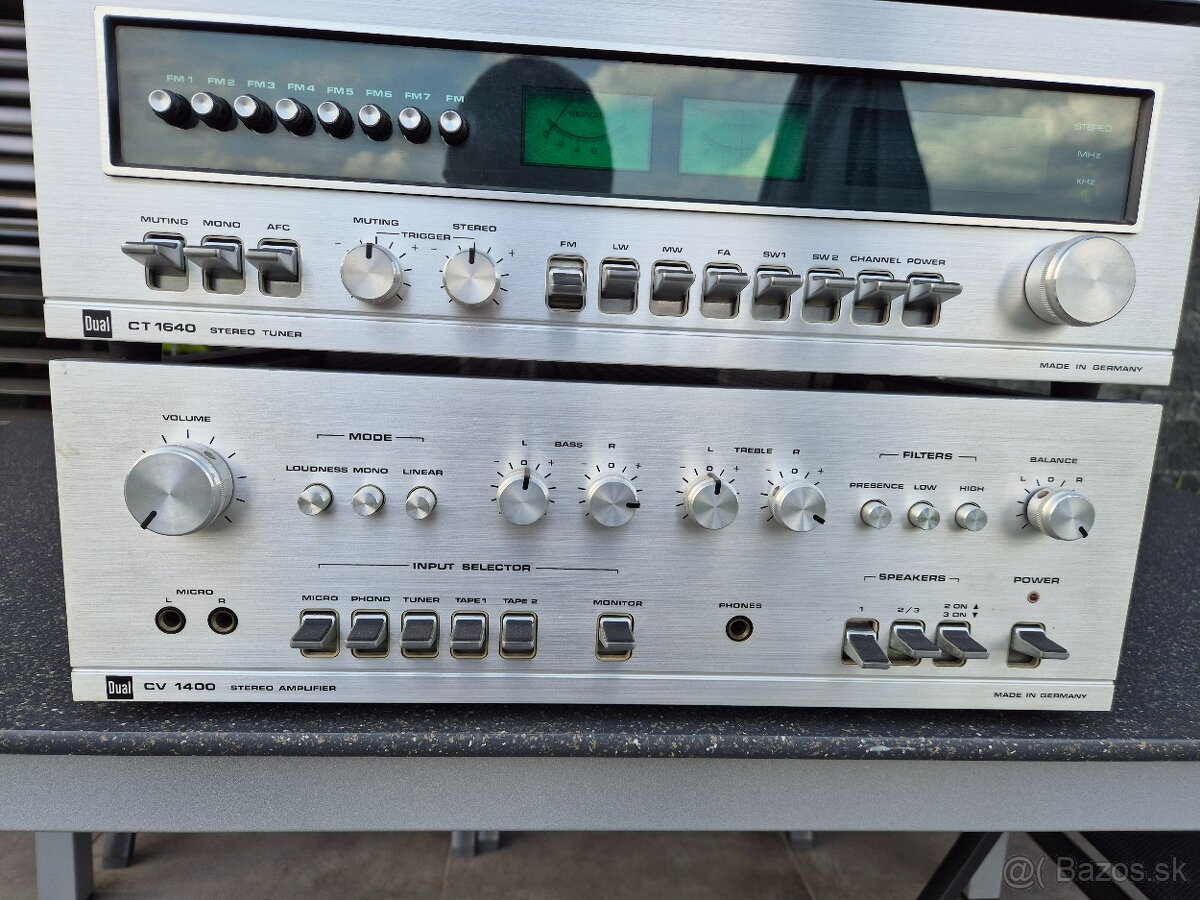Predám tuner/amplifier DUAL - 5