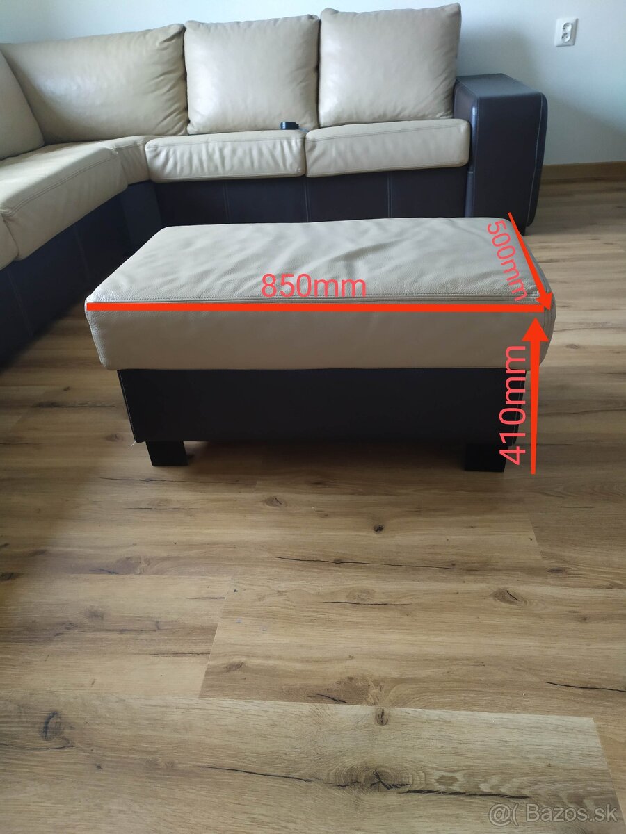 Kožená sedačka - 5