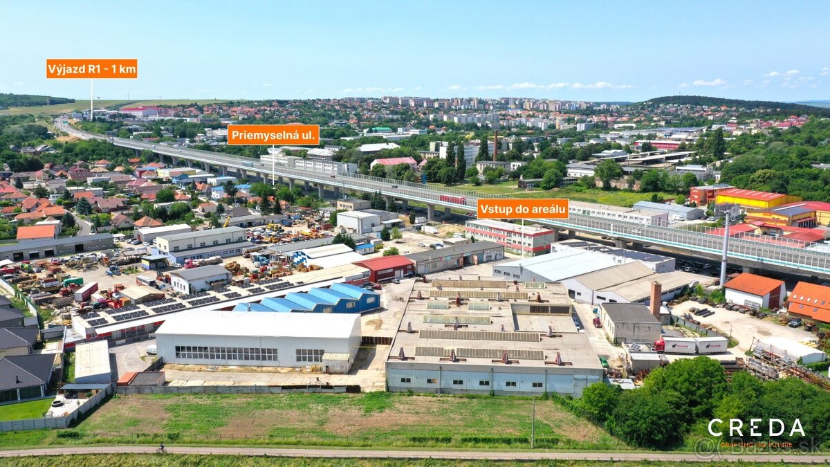 CREDA | prenájom skladové/výrobné priestory, Nitra - 5
