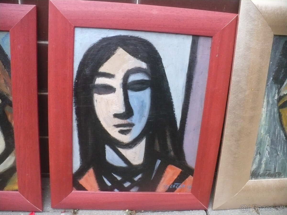 Imrich Vysočan hlavy 4x - 5