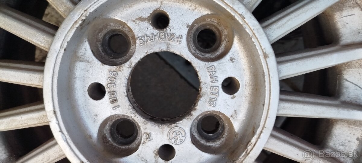 Hliníkové disky +pneumatiky - 5