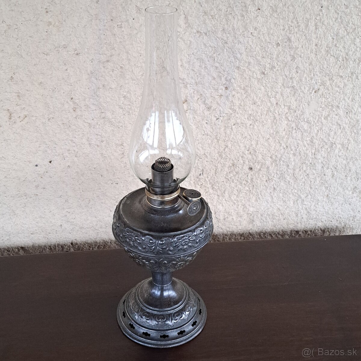 Starožitná petrolejová lampa - 5