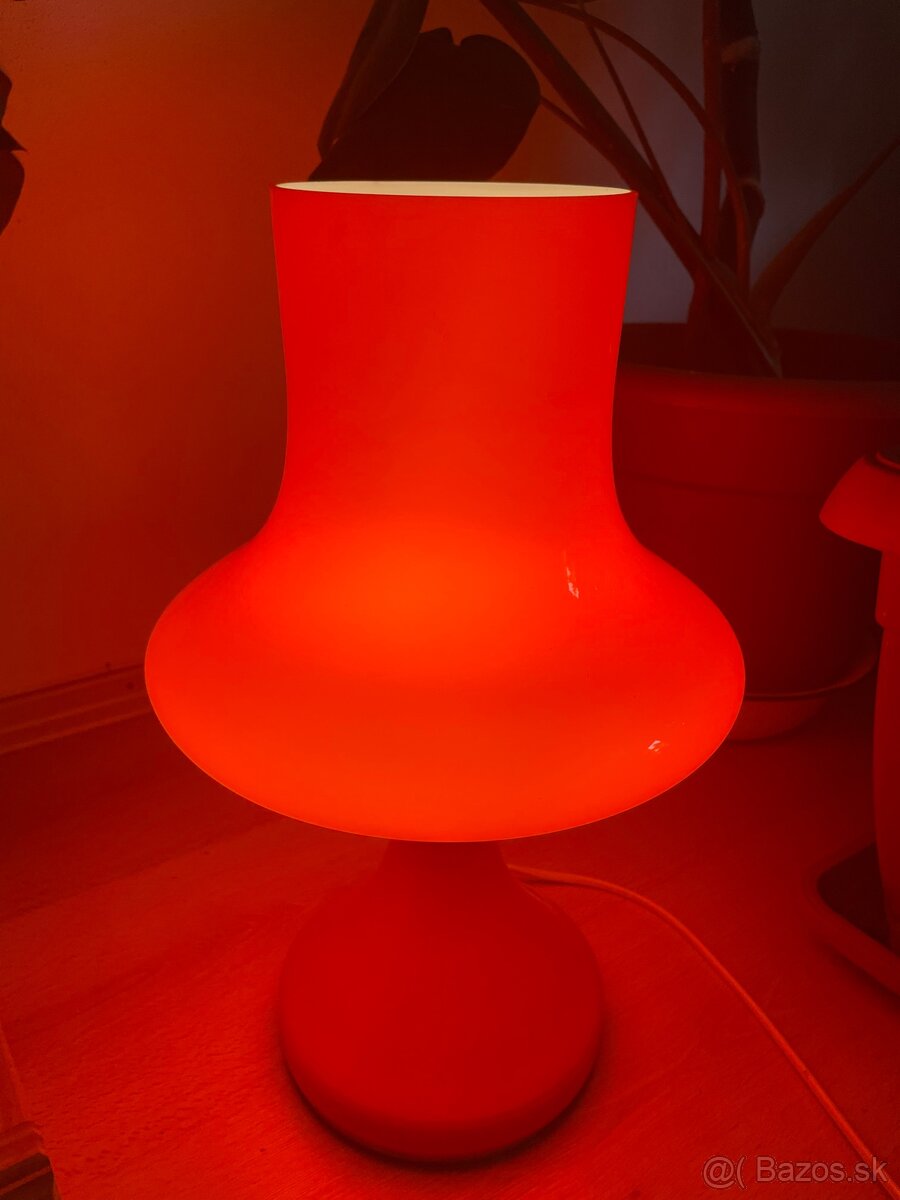 Retro červená lampa Štěpán Tabery - 5