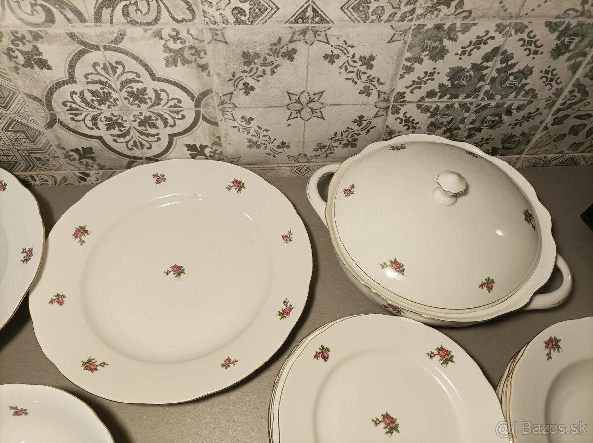 Obedová súprava Bohemia Csechoslovakia - 5