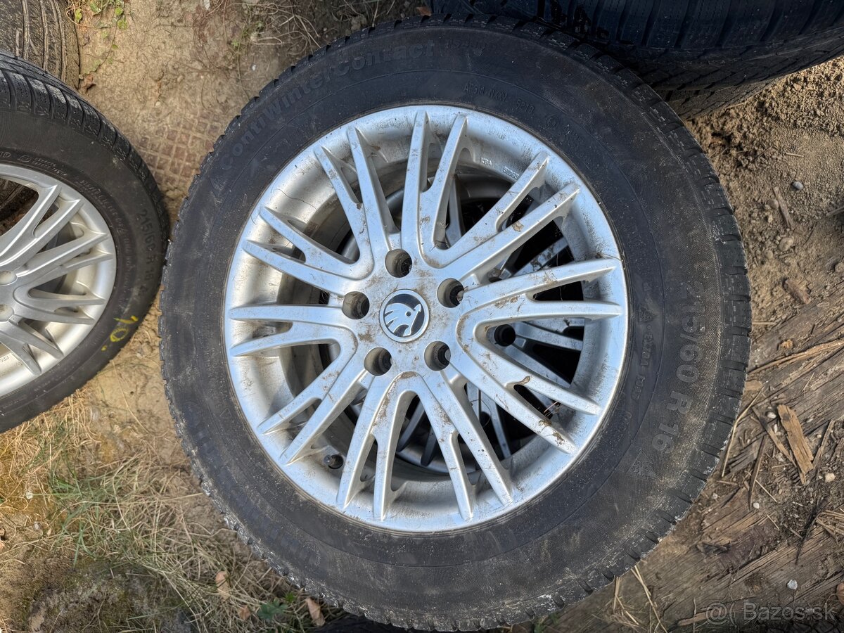 Zimná sada ALU 215/60 R16 4mm - 5