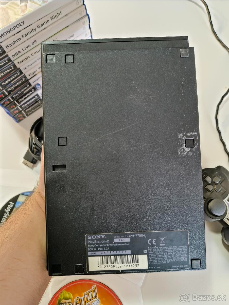 Playstation 2 prislušenstvo + hry - 5