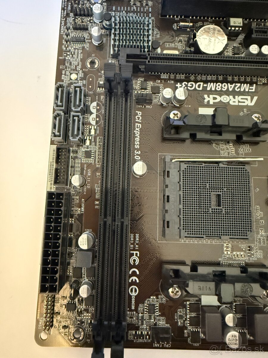 ASRock FM2A68M-DG3+ – FM2/FM2+ DDR3 + I/O shield - 5