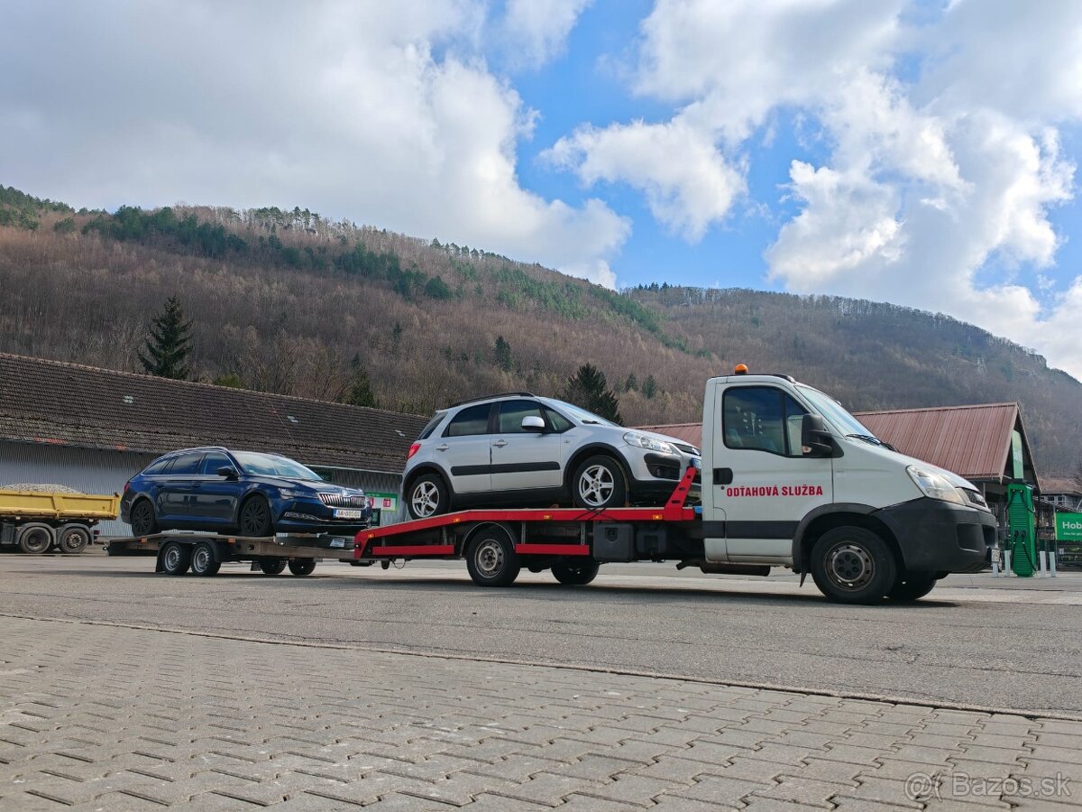 Predám Iveco Daily, odťahový špeciál,  3l,  ťažné na 3,5t.