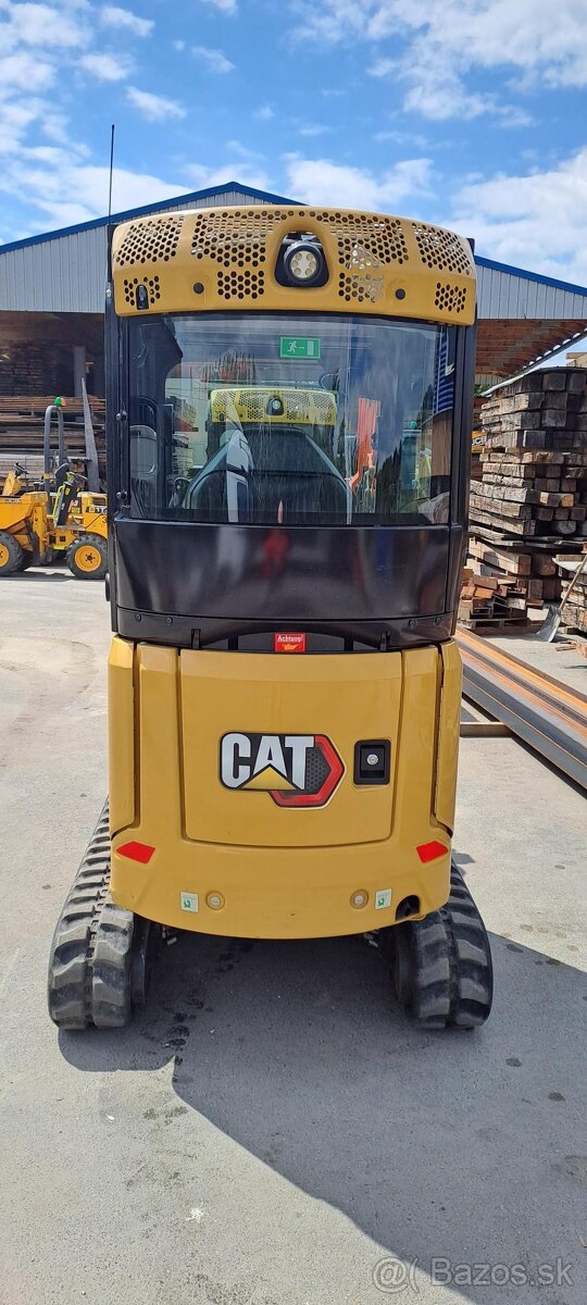 Minibagr CAT 301.8, rok výroby 2023, 530 motohodin, TOP - 5