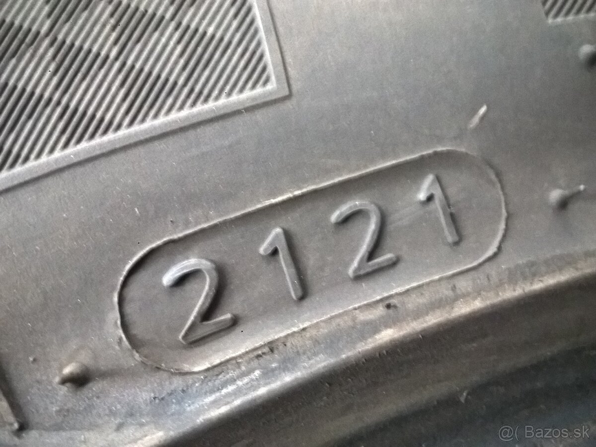 2+2 ks ZIMNÉ 205/55 R16 91H dezén cca 7-8 mm rok 2020 - 2022 - 5