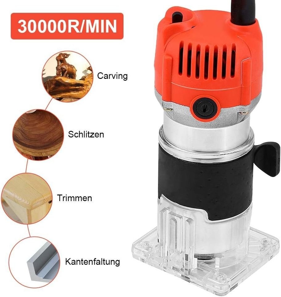 Elektrická ohraňovací frézka 580W - 5