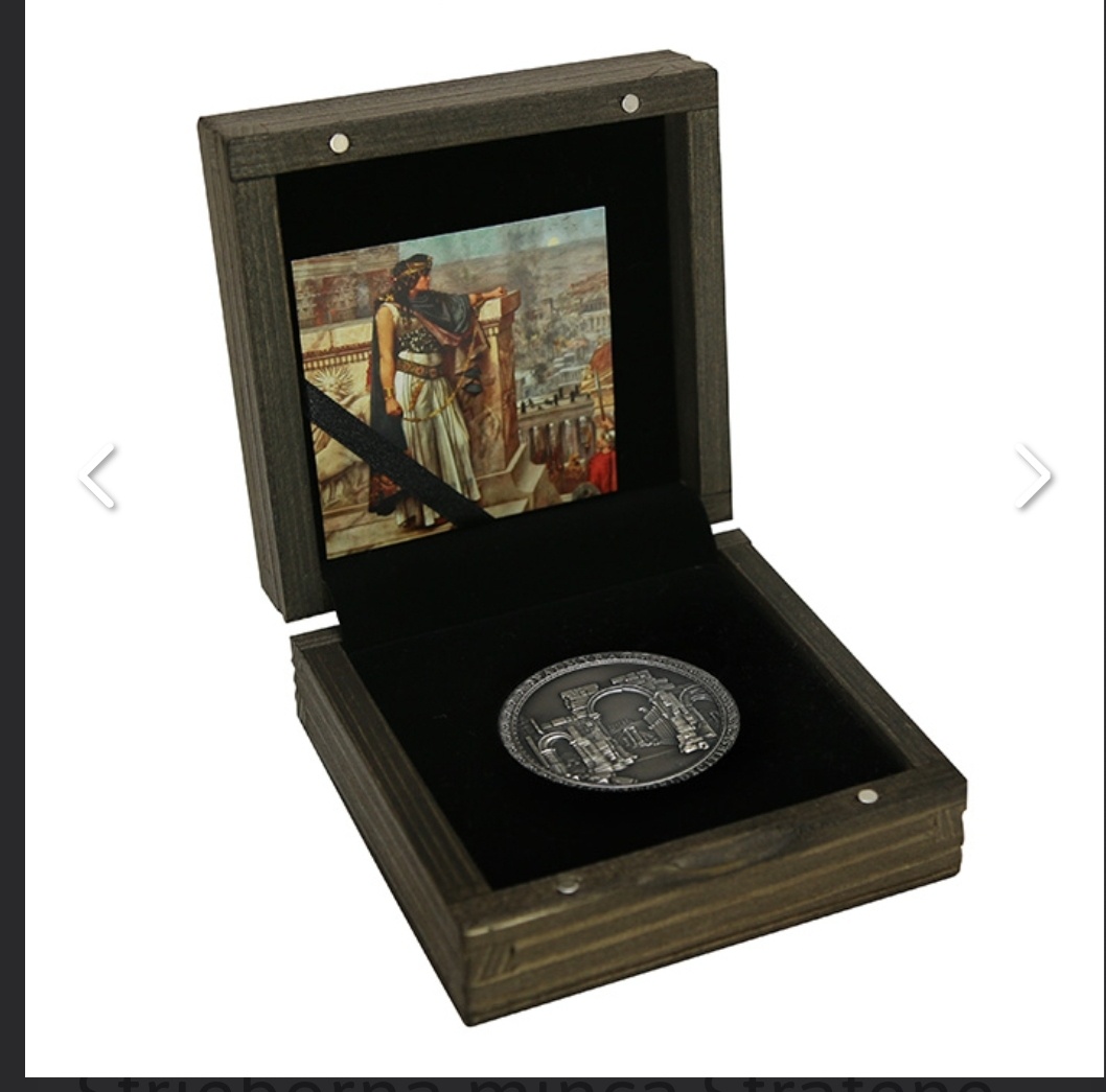 Strieborné mince - Palmýra a Machu Picchu - 5