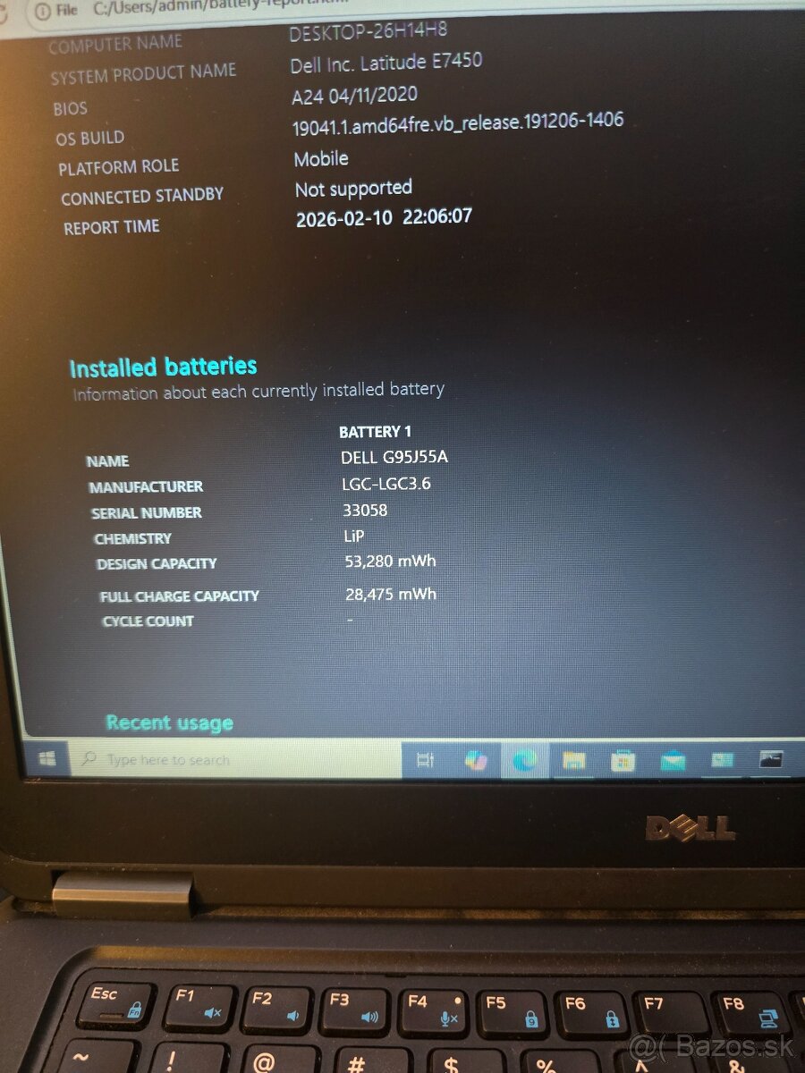 🔥 Dell i7 notebook – 12GB RAM, SSD, plne funkčný – 119 € - 5