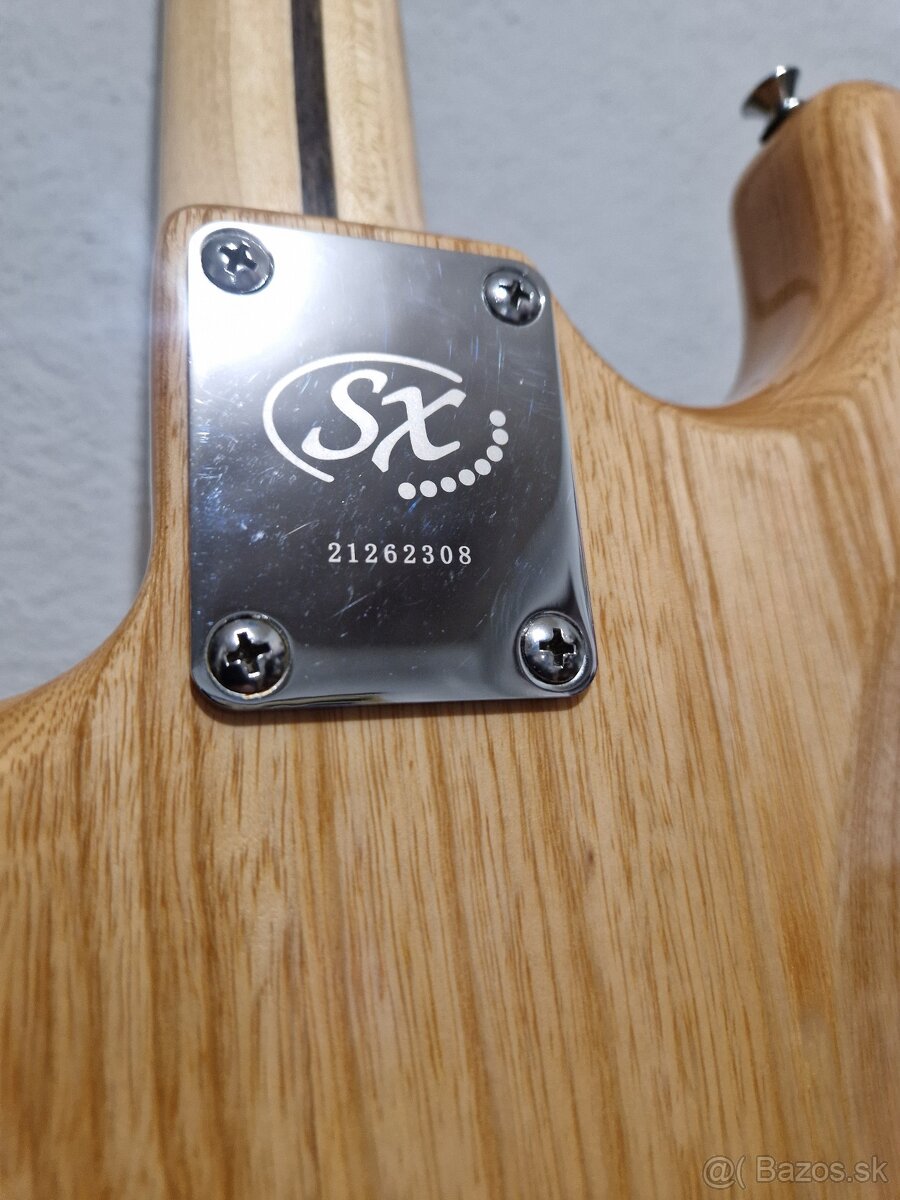 Elektrická gitara SX SST/ASH/R natural rosewod - 5