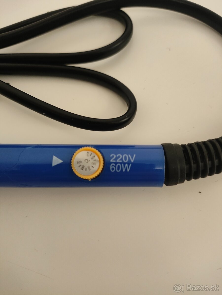 #M054 Spájkovačka 60W + sada hrotov 🔧🔥 (nová) - 5