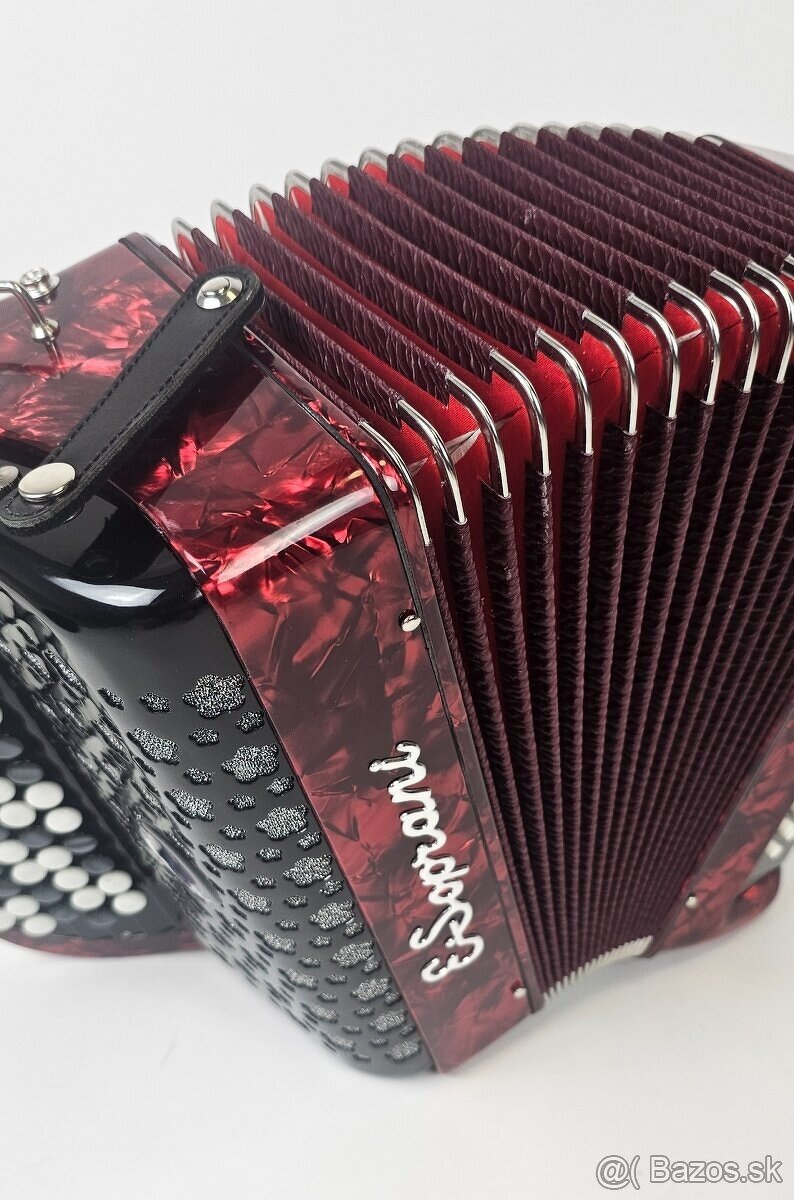 Chromaticky akordeon E-Soprani , B-system vhodny do ZUŠ - 5